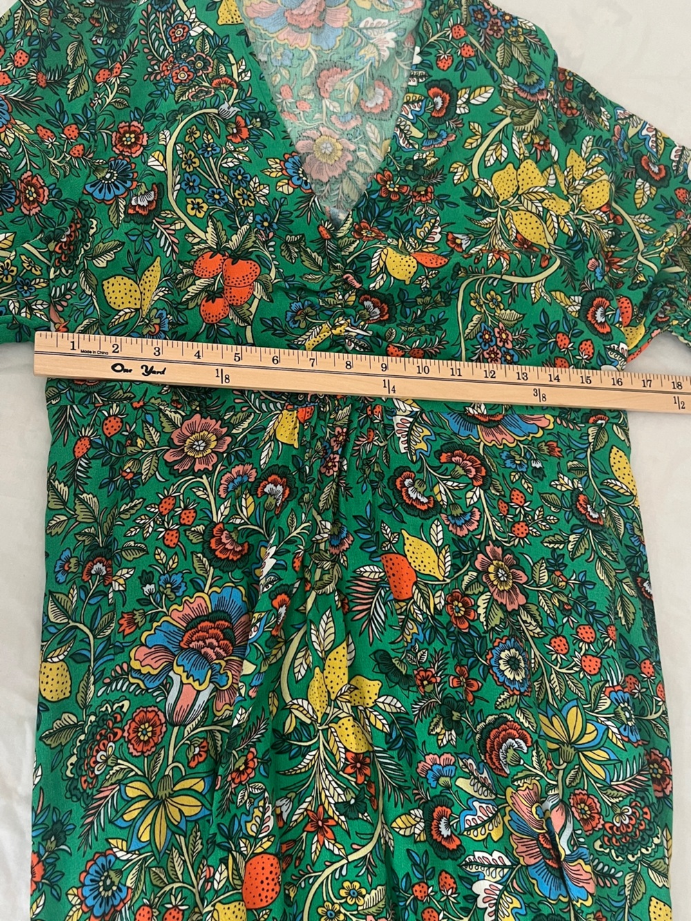 Boden Sienna Floral Print Tea Midi Dress Size 12 - Picture 13 of 16
